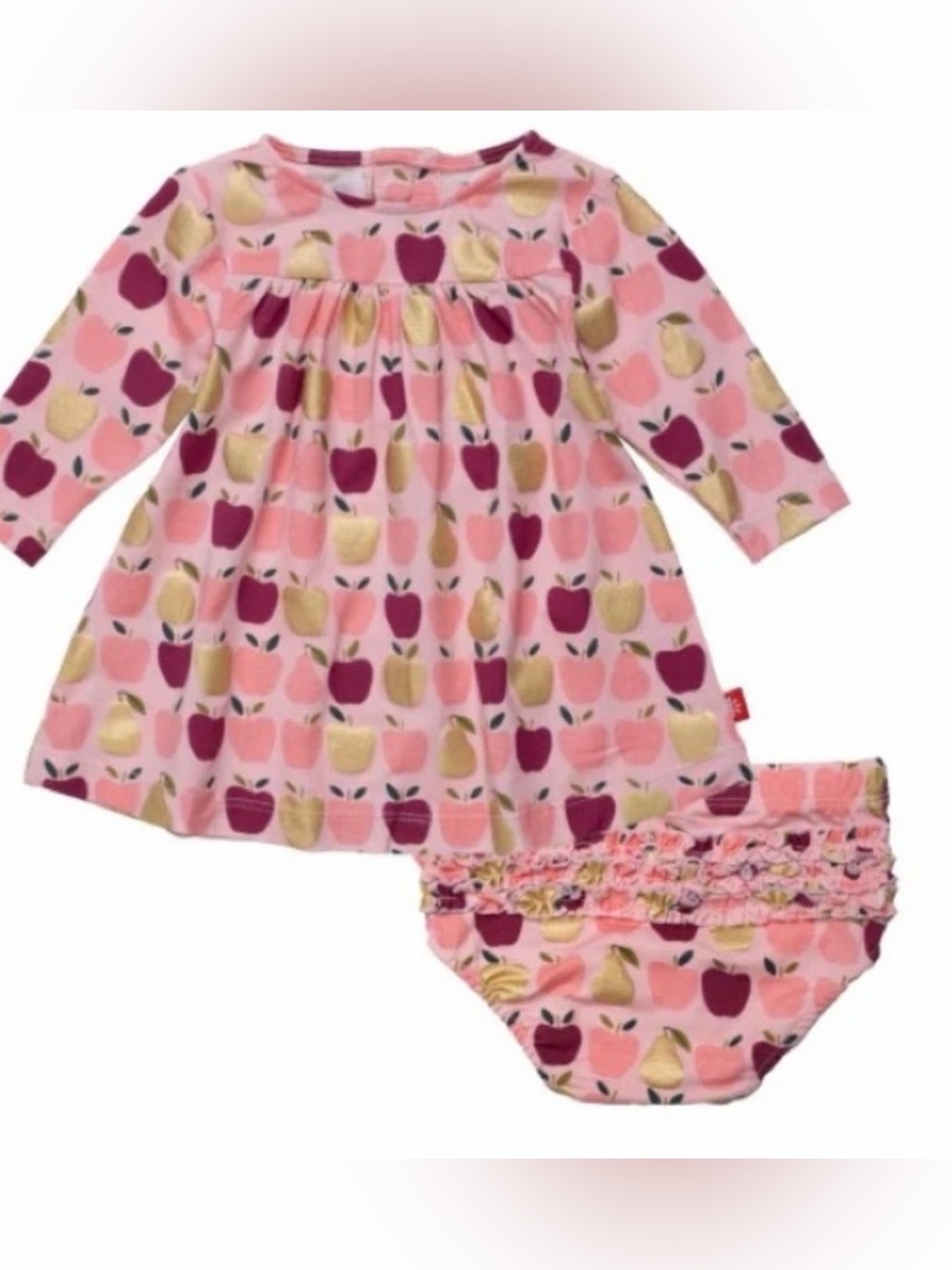 Magnetic Me Apple Dress with Bloomers